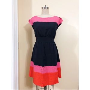 Eliza J Color Blocked Dress